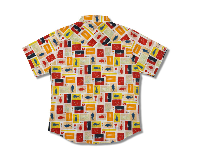 Sun Dot Fish Flags