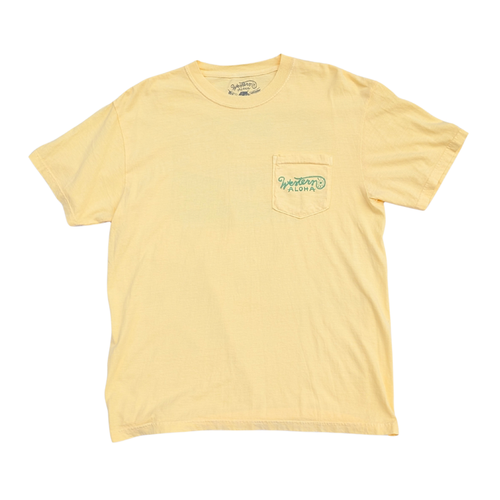 Logo Pocket Tee - Yellow