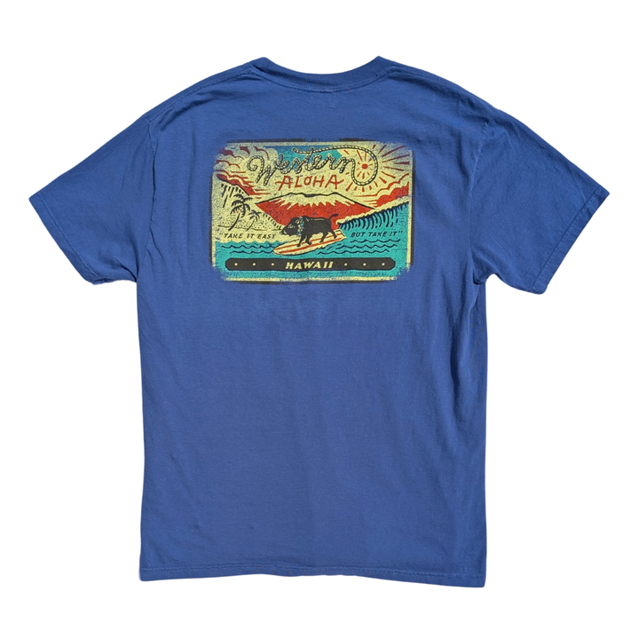 Logo Pocket Tee - Blue
