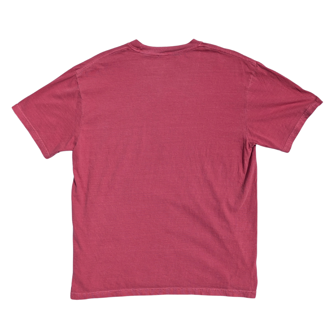 Surfing Boar Pocket Tee - Red