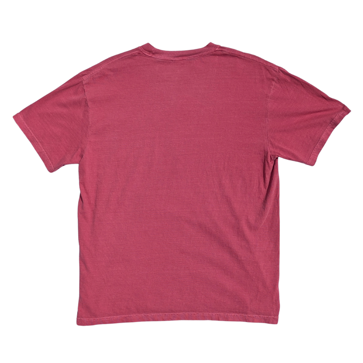 Surfing Boar Pocket Tee - Red