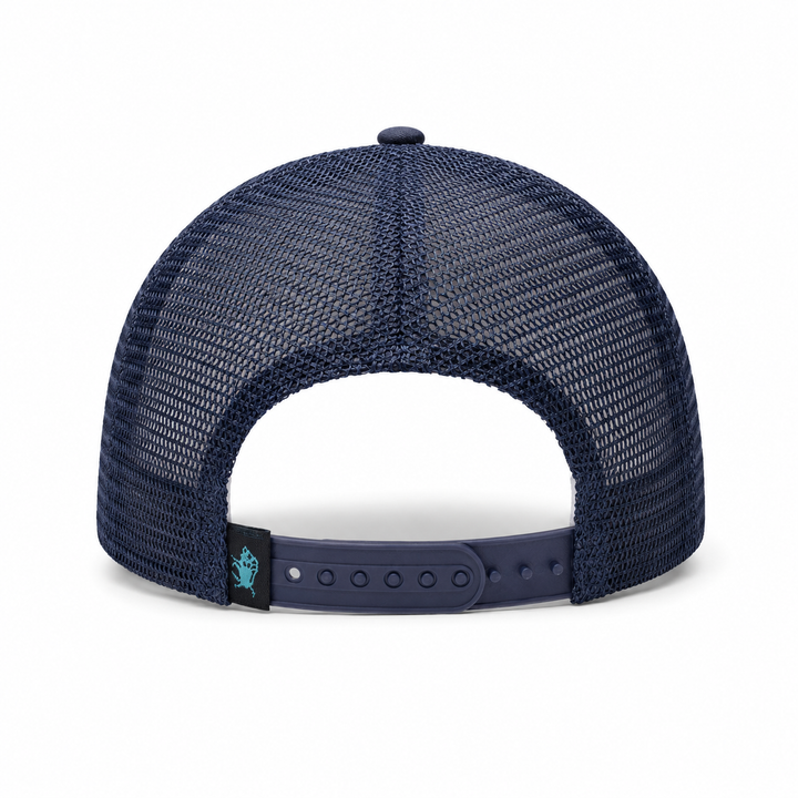 Double Lei Boar Locals Snapback Navy/White