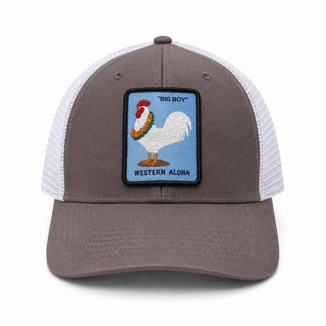 "Big Boy" Rooster Locals Snapback Gray