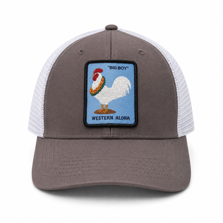 "Big Boy" Rooster Locals Snapback Gray