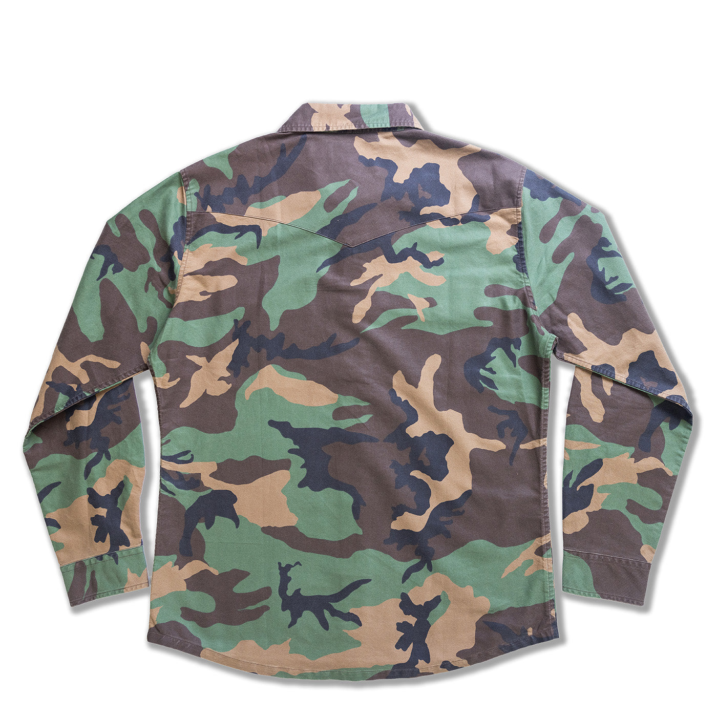 Men's Long Sleeve Waimea Heavyweight Overshirt (Surplus Camo)