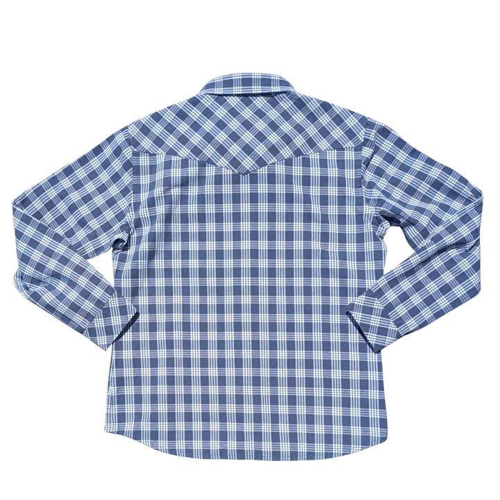 Waimea Overshirt Navy Palaka